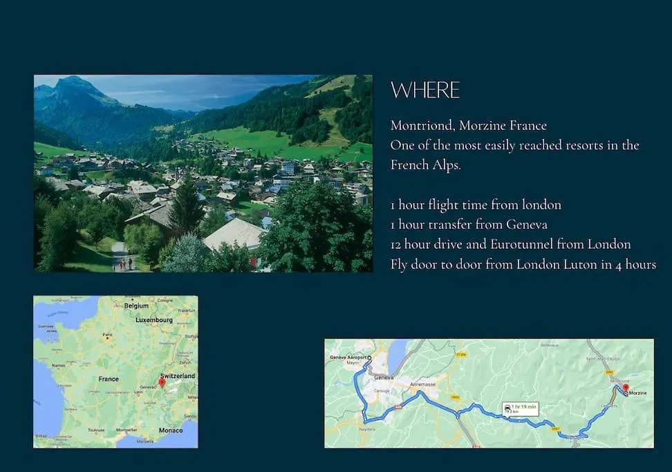 Apartment Morzine Apartment, Perfect Ski And Summer Base For 8 Montriond
