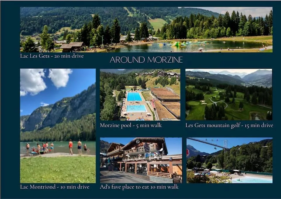 Morzine Apartment, Perfect Ski And Summer Base For 8 Montriond France